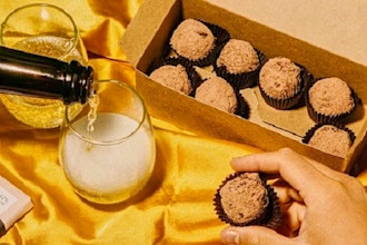 New Years Special: Hand-Rolled Truffle Making & Champagne Pairing